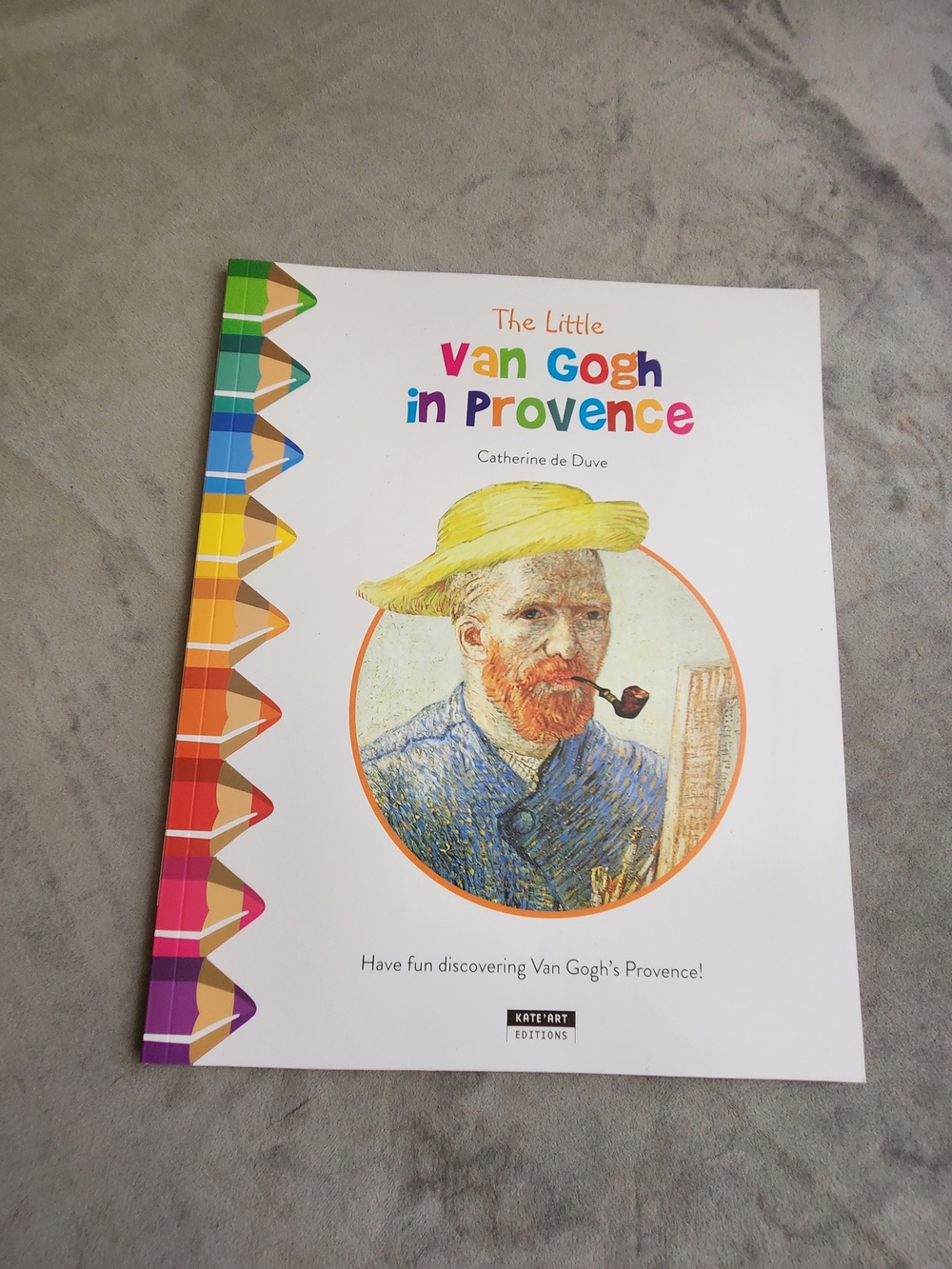 The Little Van Gogh in Provence - Coloring Book - Educational Book